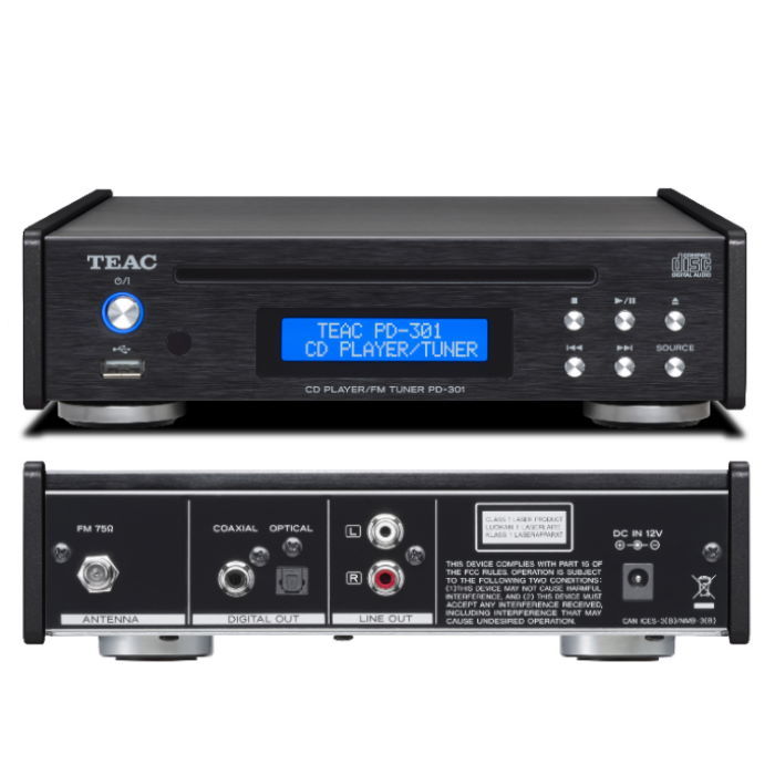 TEAC PD-301-X ブラック（新品/送料無料）【楽器検索デジマート】