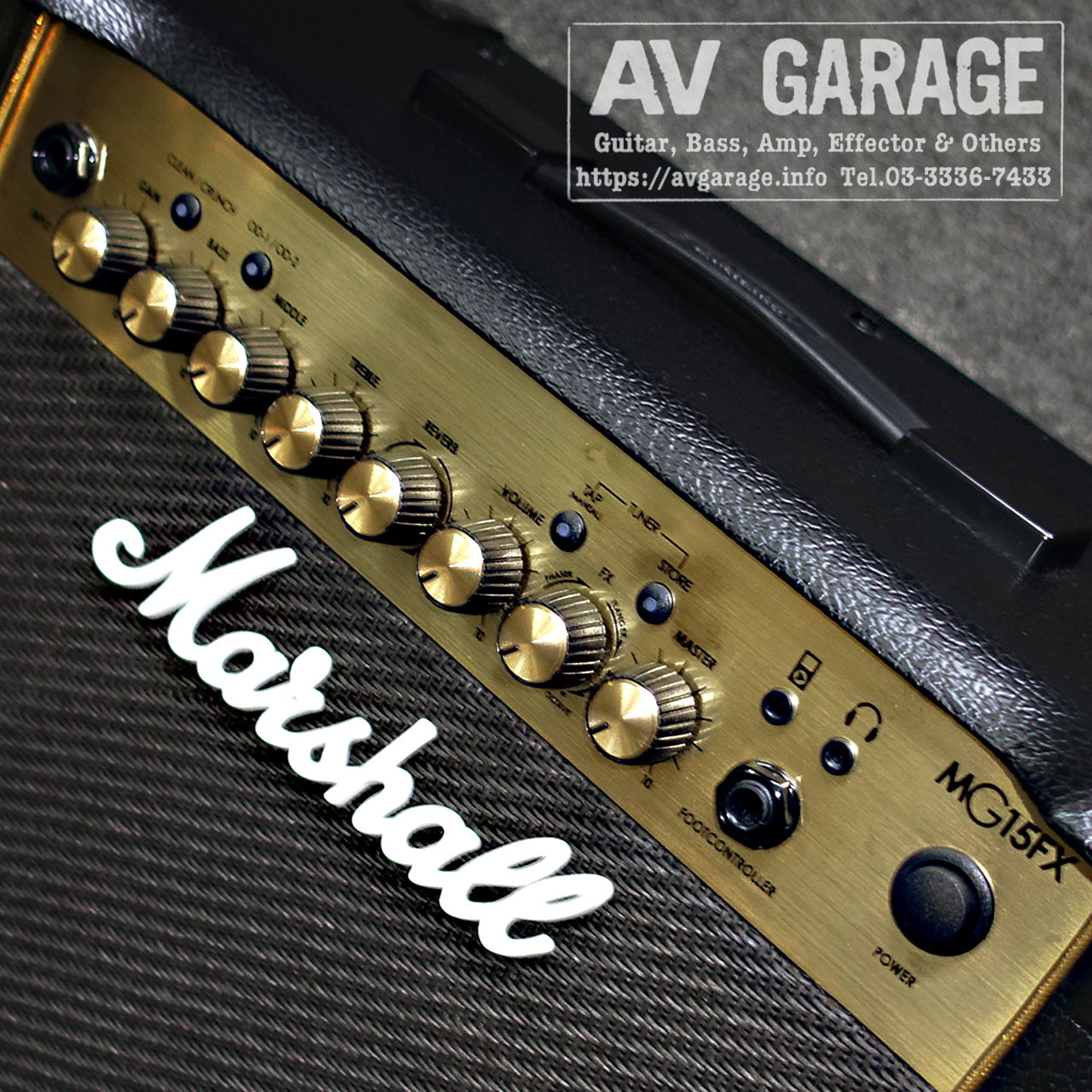 Marshall MG15FX エフェクター付 Marshall MG15FX エフェクター付