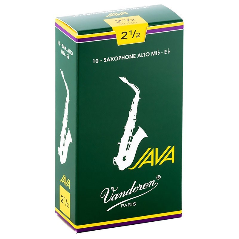 VANDOREN 《硬さ：2-1/2》アルトサックス用リード バンドレン JAVA(ジャバ)（新品）【楽器検索デジマート】