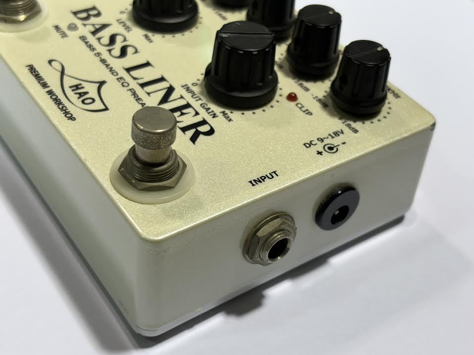HAO BASS LINER Pearl White ベース用プリアンプ（中古/送料無料