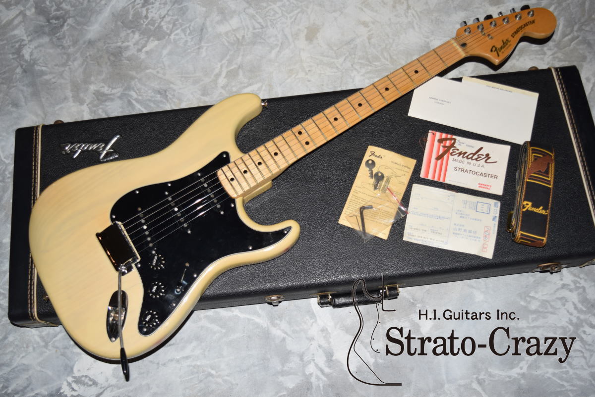 Fender Stratocaster Early '79 Blond/Maple neck 