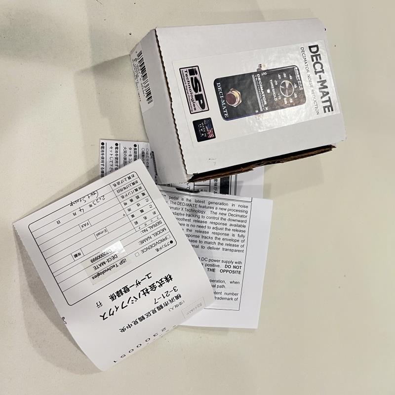 D10S　isp deci-mate おまけ付き ISP Technologies ◇ DECI-MATE MICRO DECIMATOR PEDAL ◇ノイズ