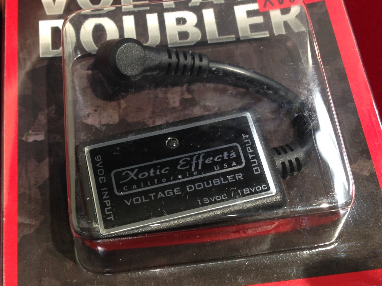 Xotic XVD-1 Voltage Doubler 【同梱可能】【9V入力を15V⇔18Vに