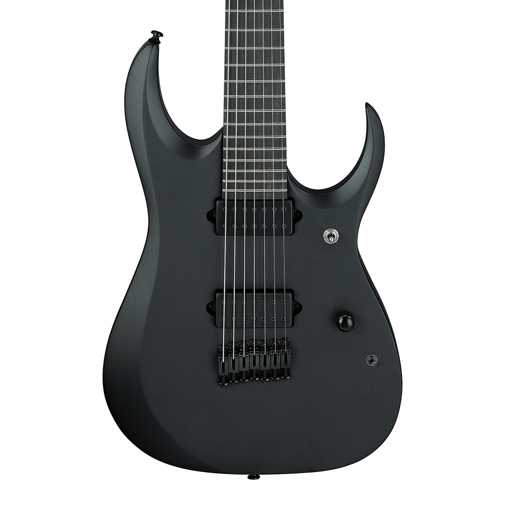 Ibanez RGD IronLabel RGDRB71-BKF (Black Flat)【リバースヘッド 7弦
