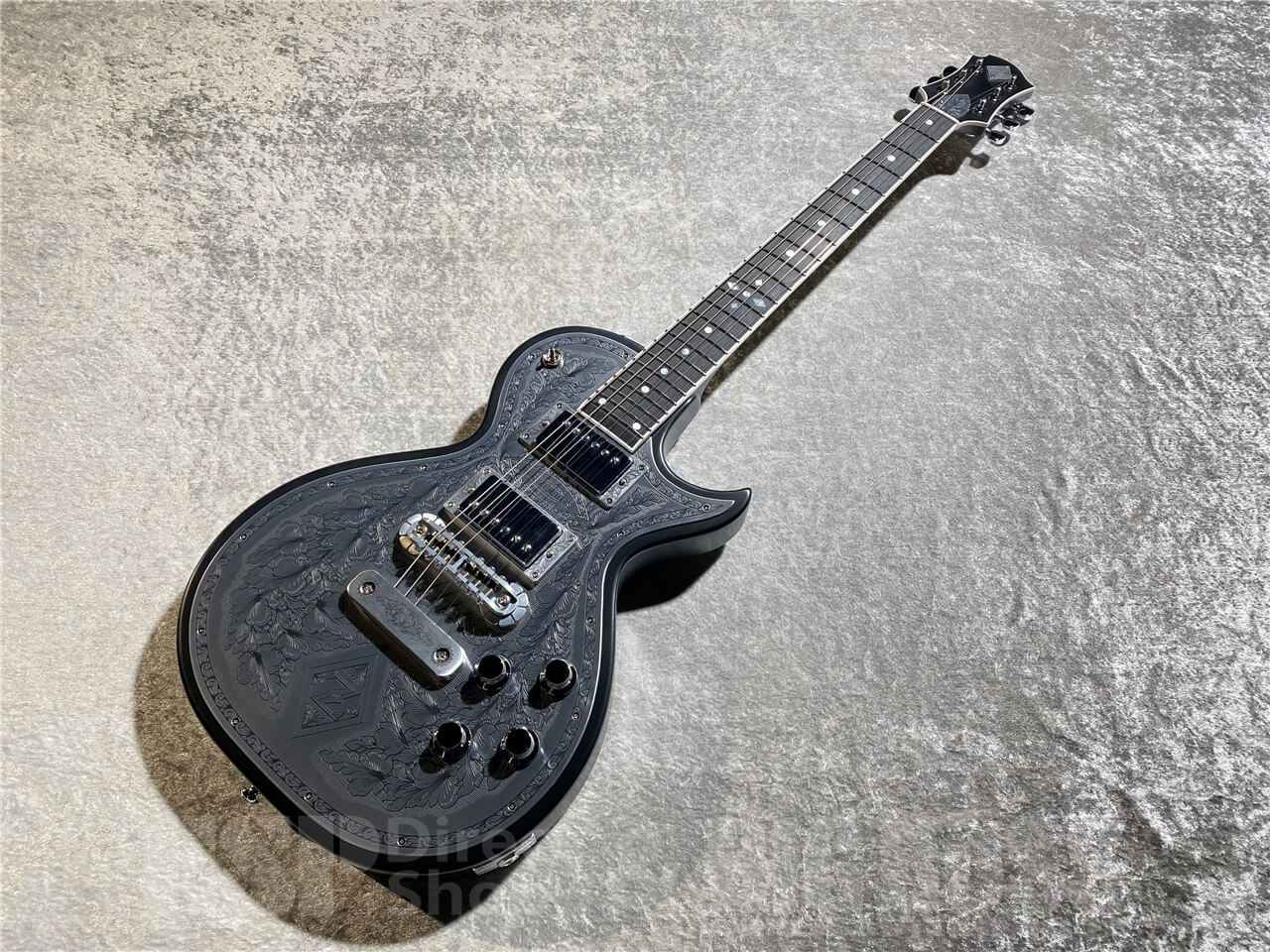 Zematis ゼマイティス　z24 ギター　黒　レスポール　ハム　24フレット ZEMAITIS MFG-AC-24 Aces & Eights Black エレキギター
