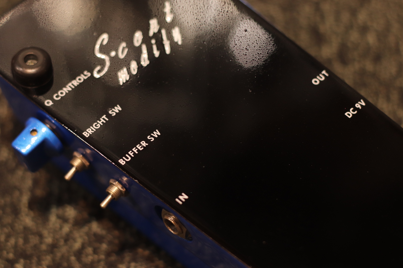 S-cort modify Italian Custom Wah (CRY BABY筐体)（新品/送料無料