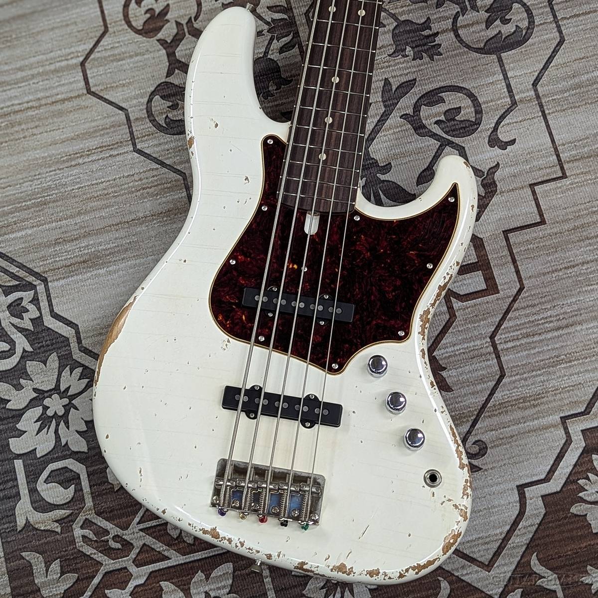 Tsubasa Guitar Workshop The Hopper 5st Medium Aged -Vintage White