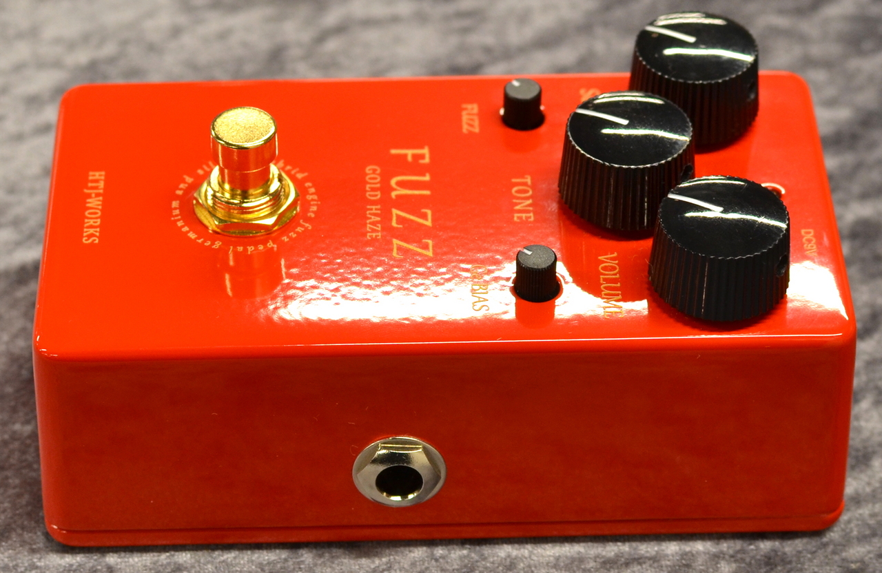 HTJ-WORKS Gold Haze Fuzz ファズ HTJ-WORKS 【エイチティージェイワークス】GOLD HAZE FUZZ【送料