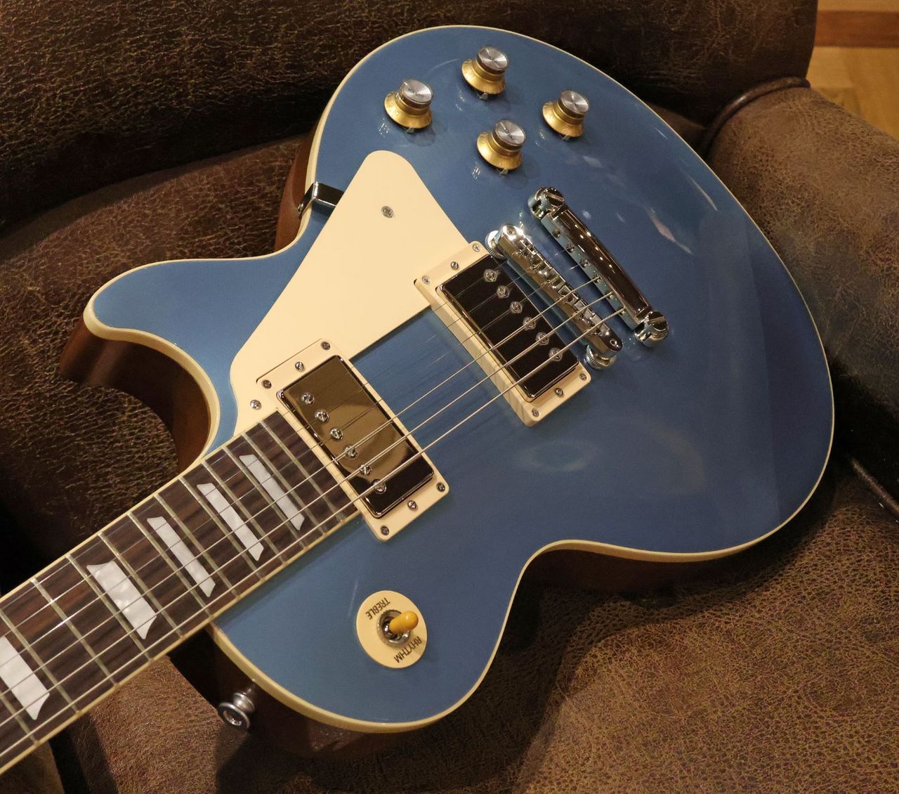 Gibson Les Paul Standard 60s Plain Top Pelham Blue 【現物写真