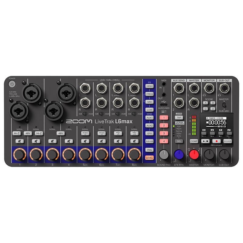 ZOOM 【予約商品・9月下旬発売予定】LiveTrak L6max (ズーム