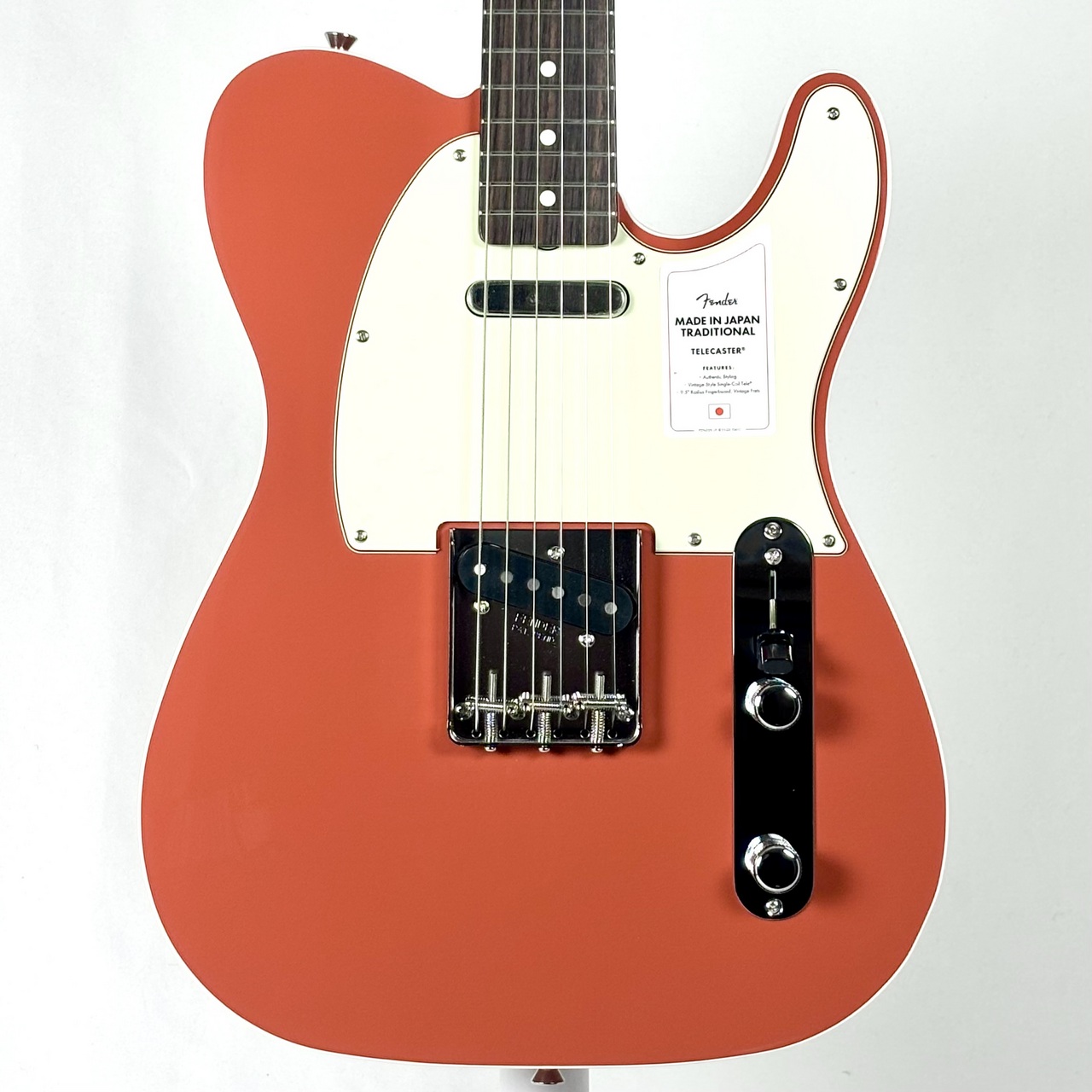 Fender Made in Japan Traditional 60s Telecaster Custom -Fiesta Red