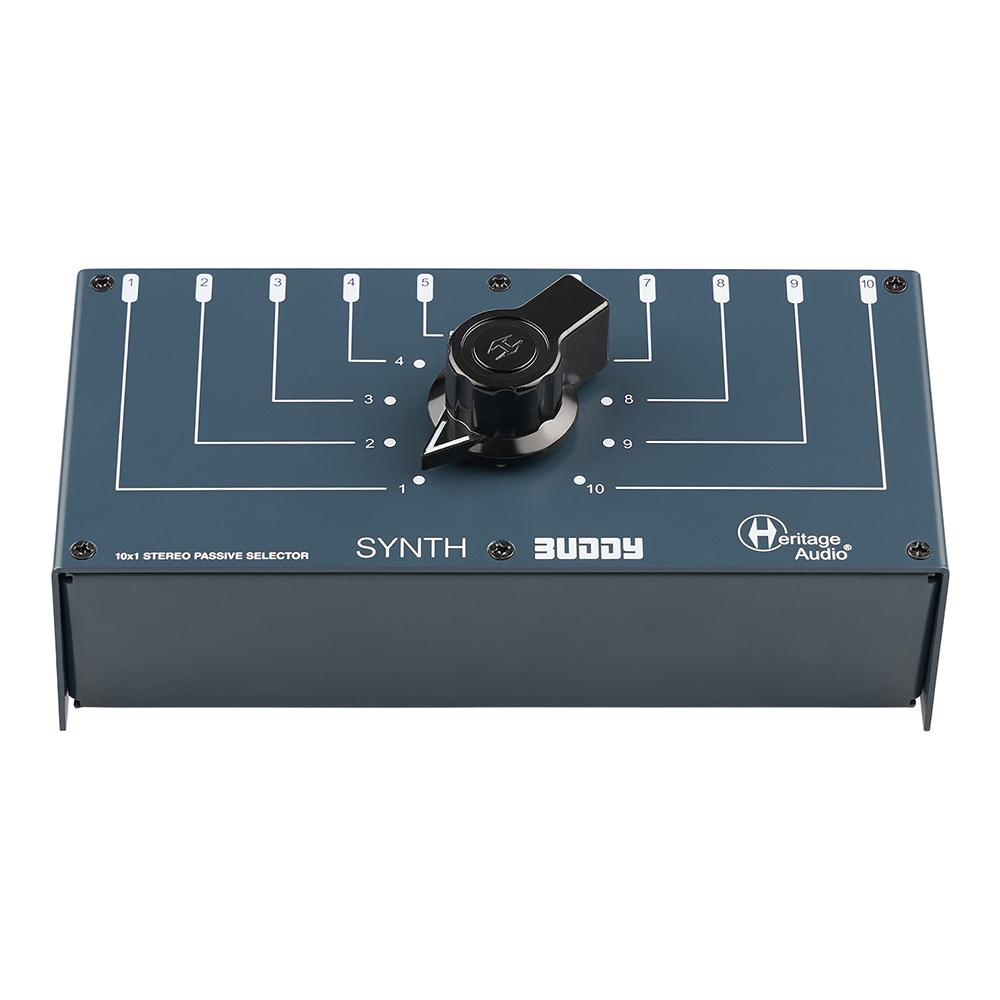 HERITAGE AUDIO Synth Buddy パッシブセレクター 楽天市場】Heritage Audio Synth Buddy シンセバディ マルチステレオ