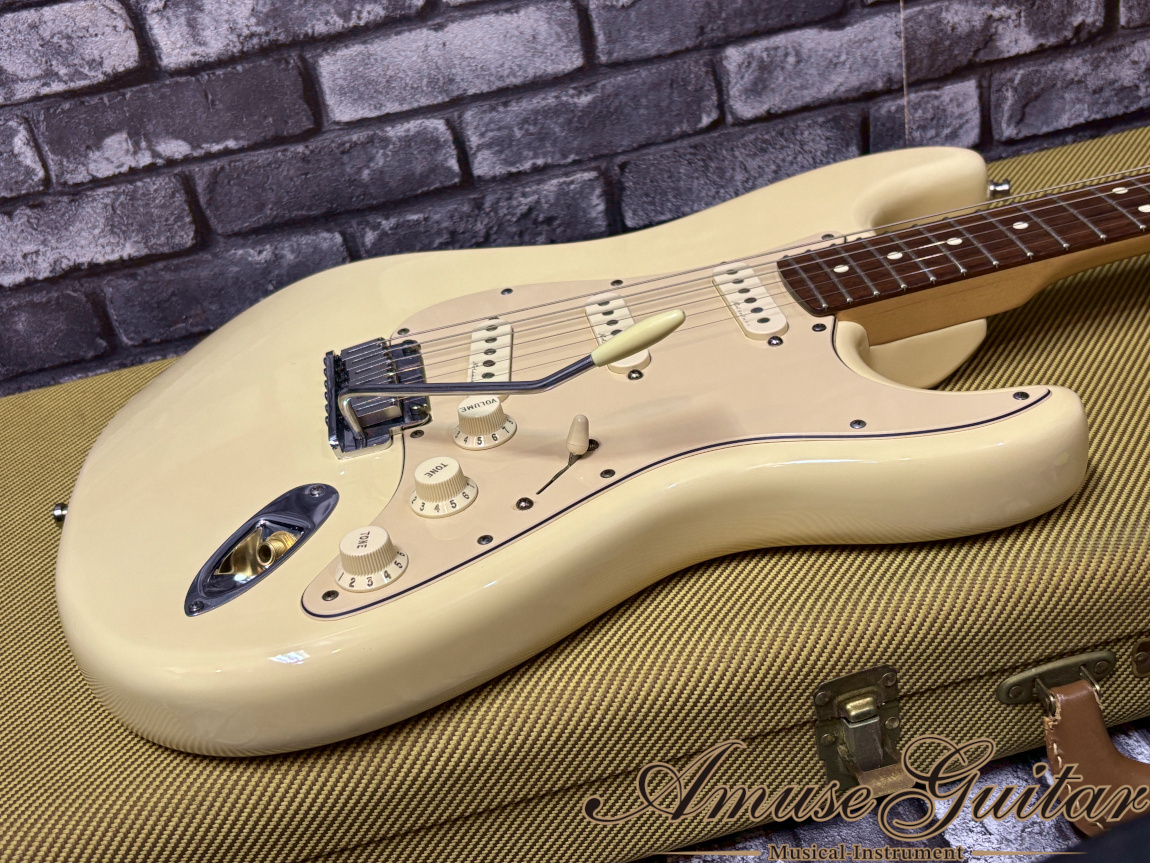 Fender USA Jeff Beck Stratocaster Update # Vintage White 2005年製