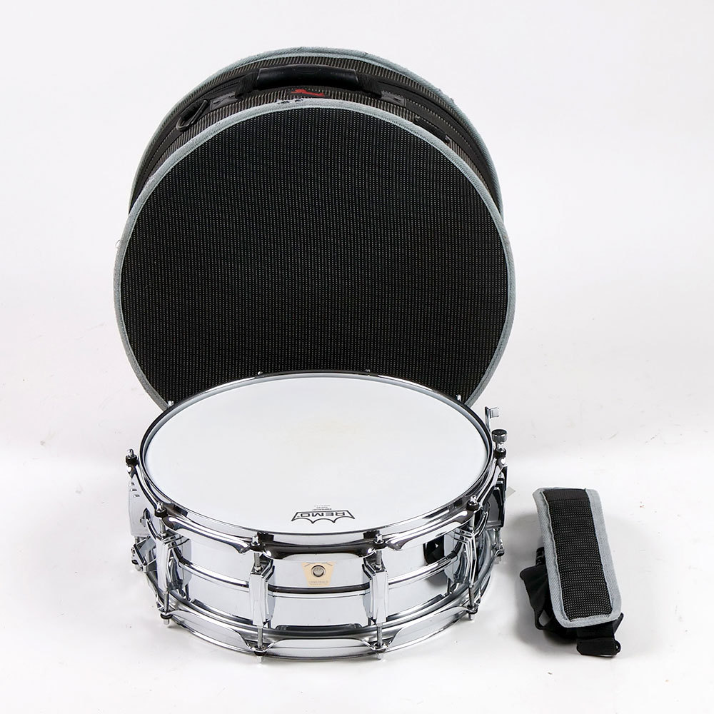 中古スネア(スタンド付) Ludwig 【中古】 スネアドラム ラディック Ludwig LM400 Supraphonic