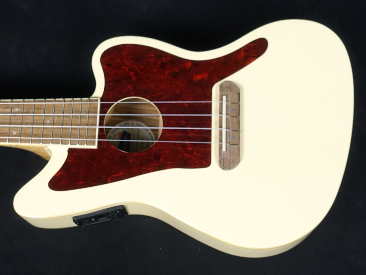 Fender Fullerton Jazzmaster Uke Olympic White（新品）【楽器検索デジマート】