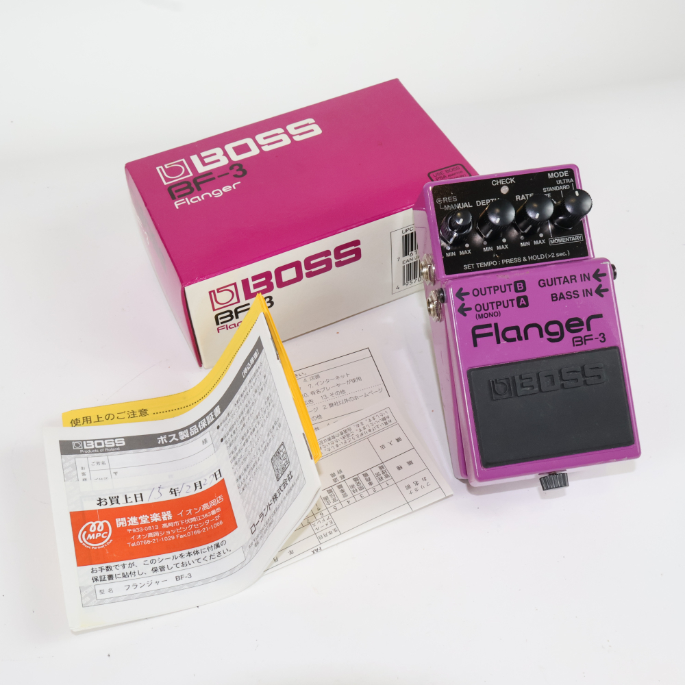 BOSS 【中古】 フランジャー エフェクター BOSS BF-3 Flanger ギター