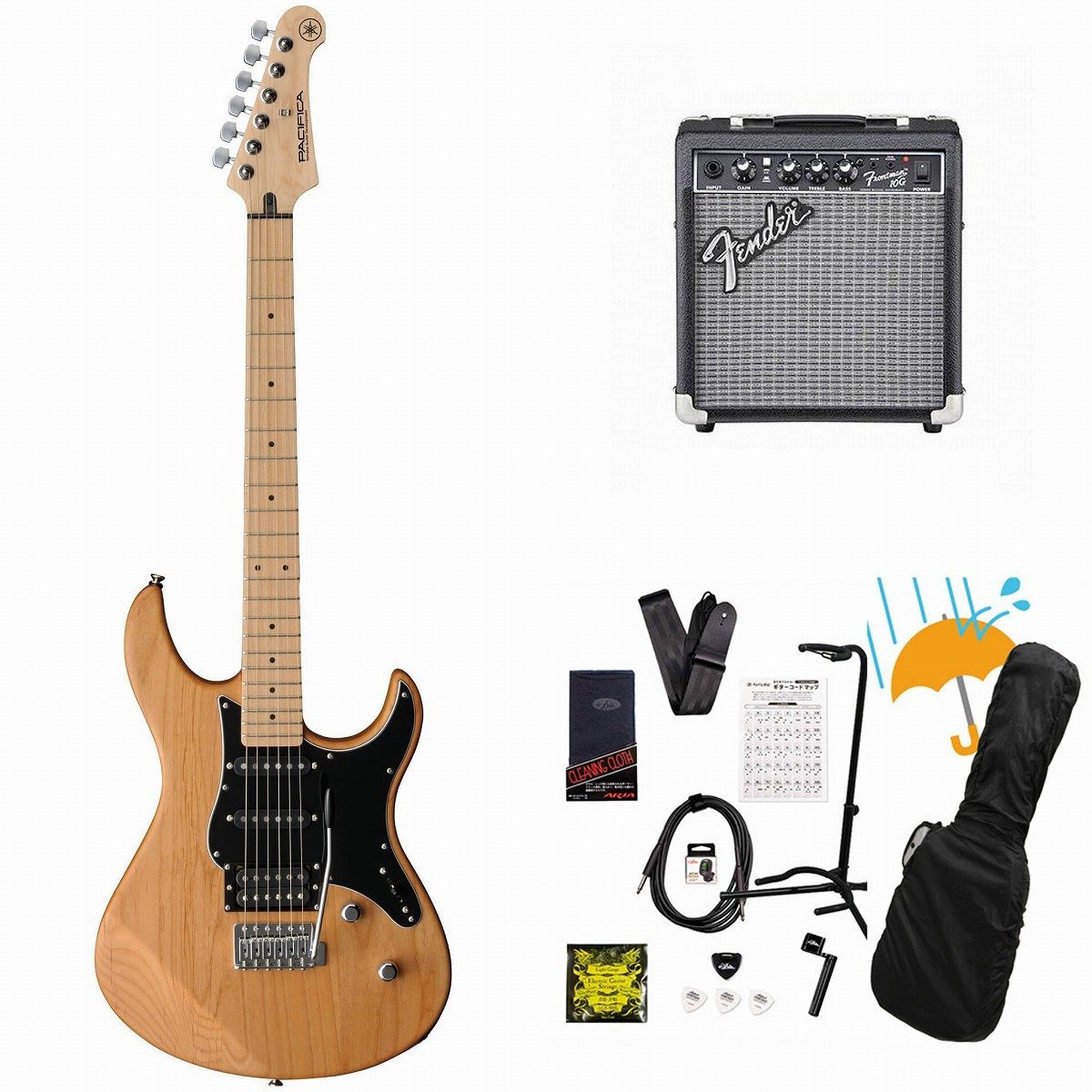 YAMAHA PACIFICA 112VMX YNS(イエローナチュラルサテン)Black PG
