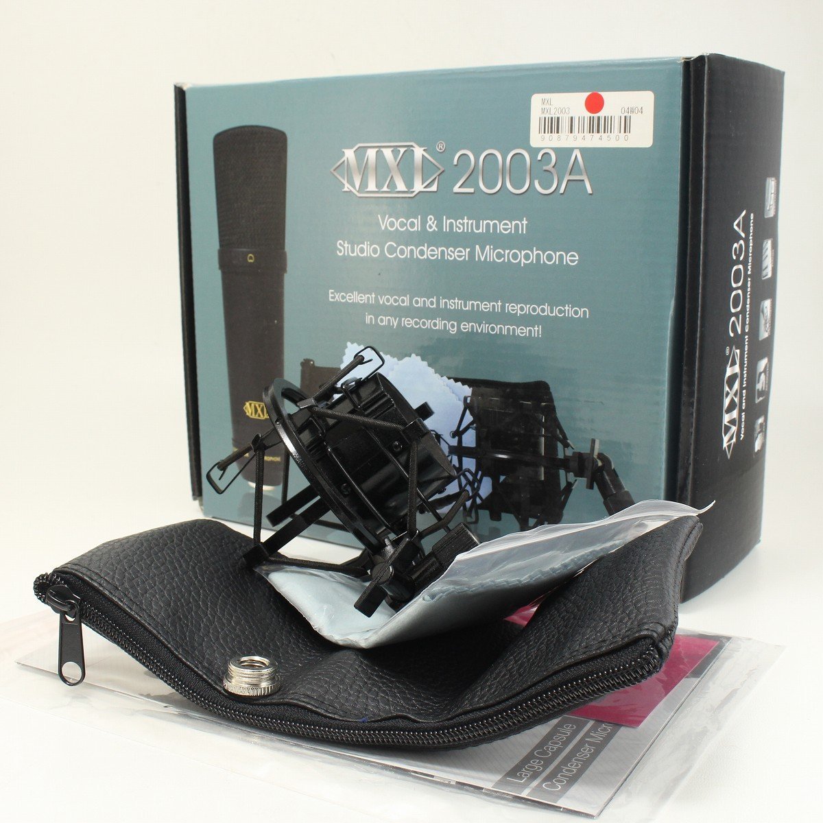 MXL 2003a コンデンサーマイク　中古 MXL / MXL2003A コンデンサーマイク - メルカリ