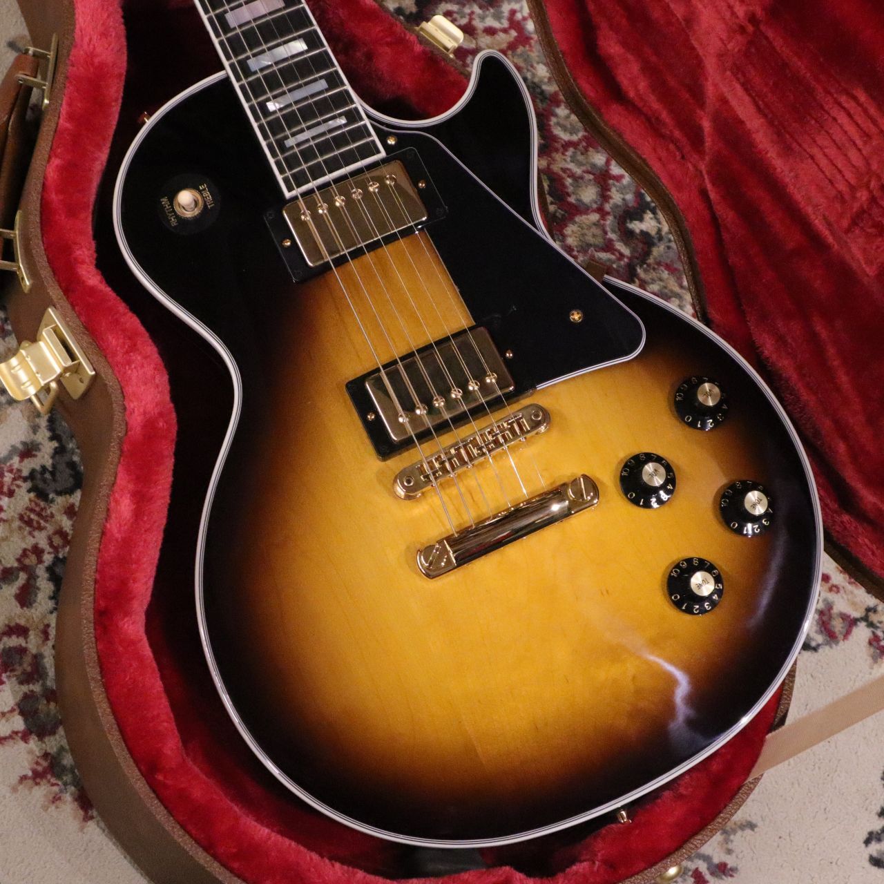 1970年代国産メーカーBUROZE レスポールカスタムタイプ Gibson Les Paul Custom 70s ~Tobacco Burst~ Gloss #208360021[4.38kg