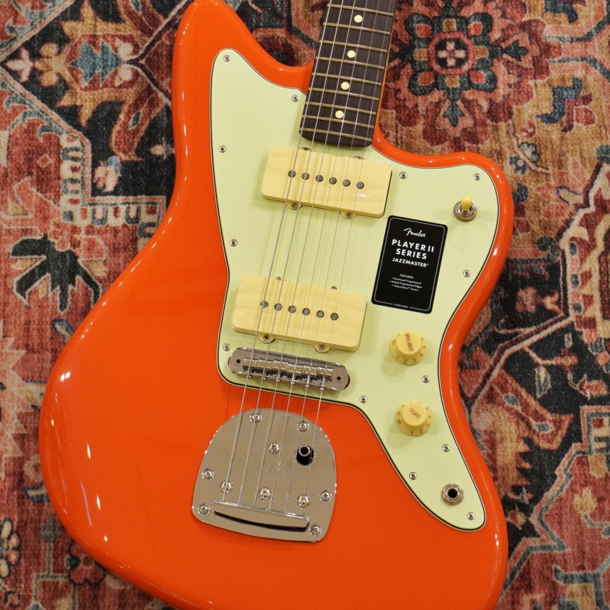 Fender Player II Jazzmaster, Rosewood Fingerboard, Rallye Orange
