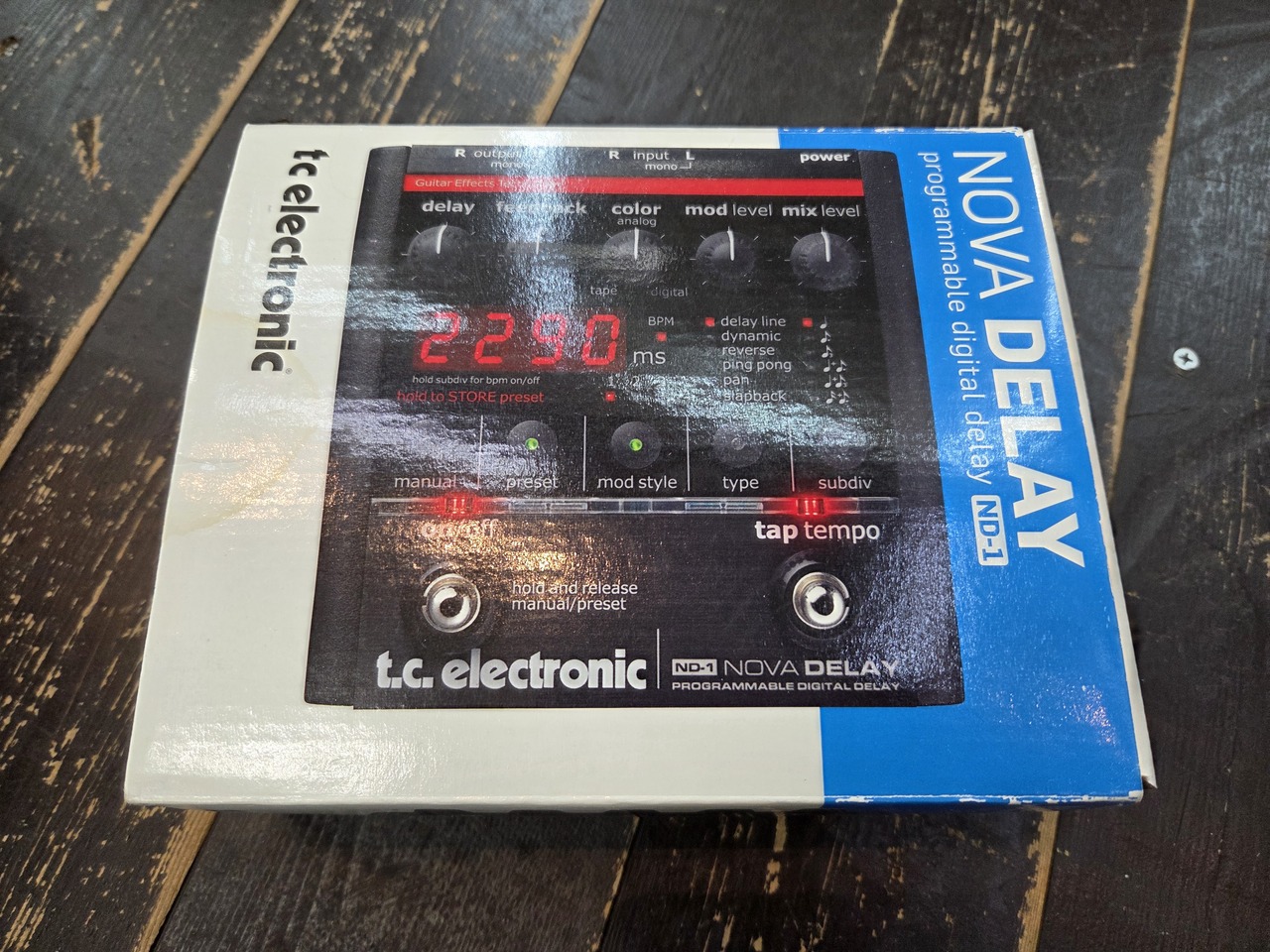 tc electronic ND-1 NOVA DELAY（中古/送料無料）【楽器検索デジマート】