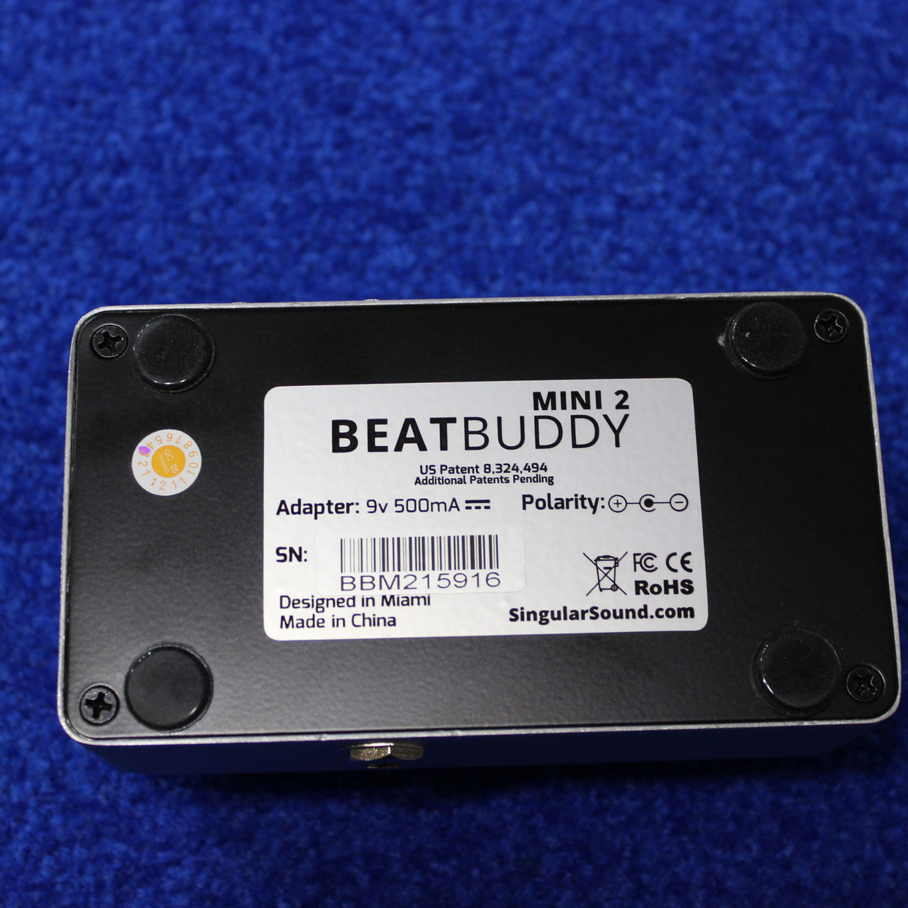 中古BeatBuddy Mini 2/Footswitch+ バンドル 楽天市場】singular sound beatbuddy mini 2/footswitch+