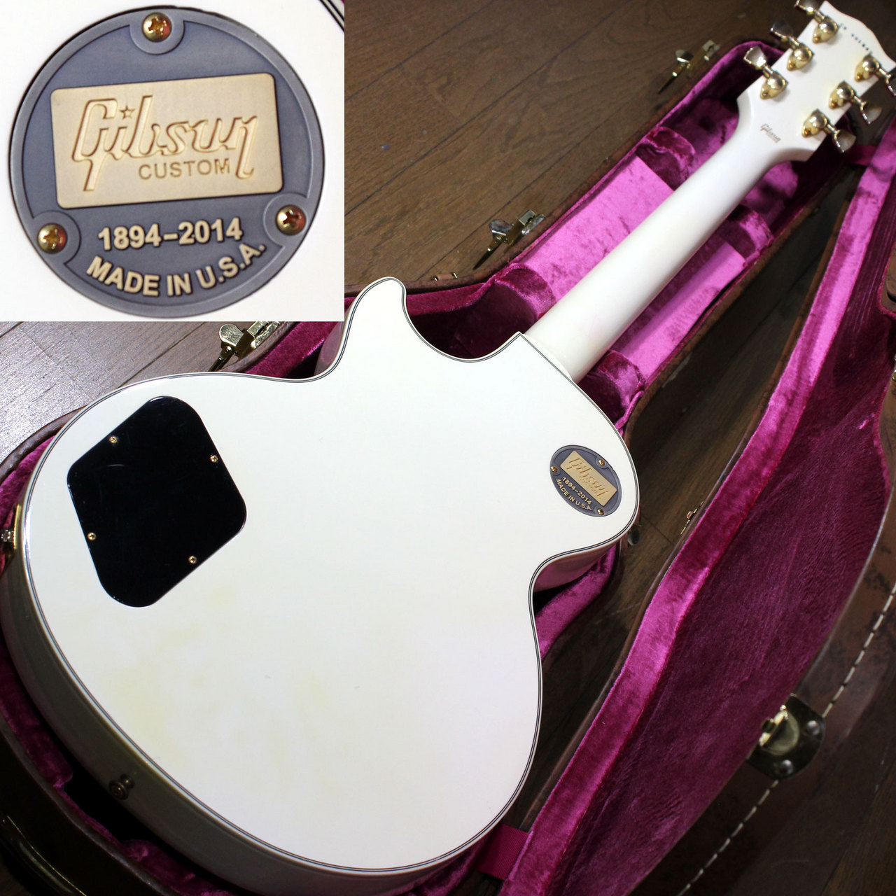 Gibson Custom Shop Les Paul Custom White カスタムショップ