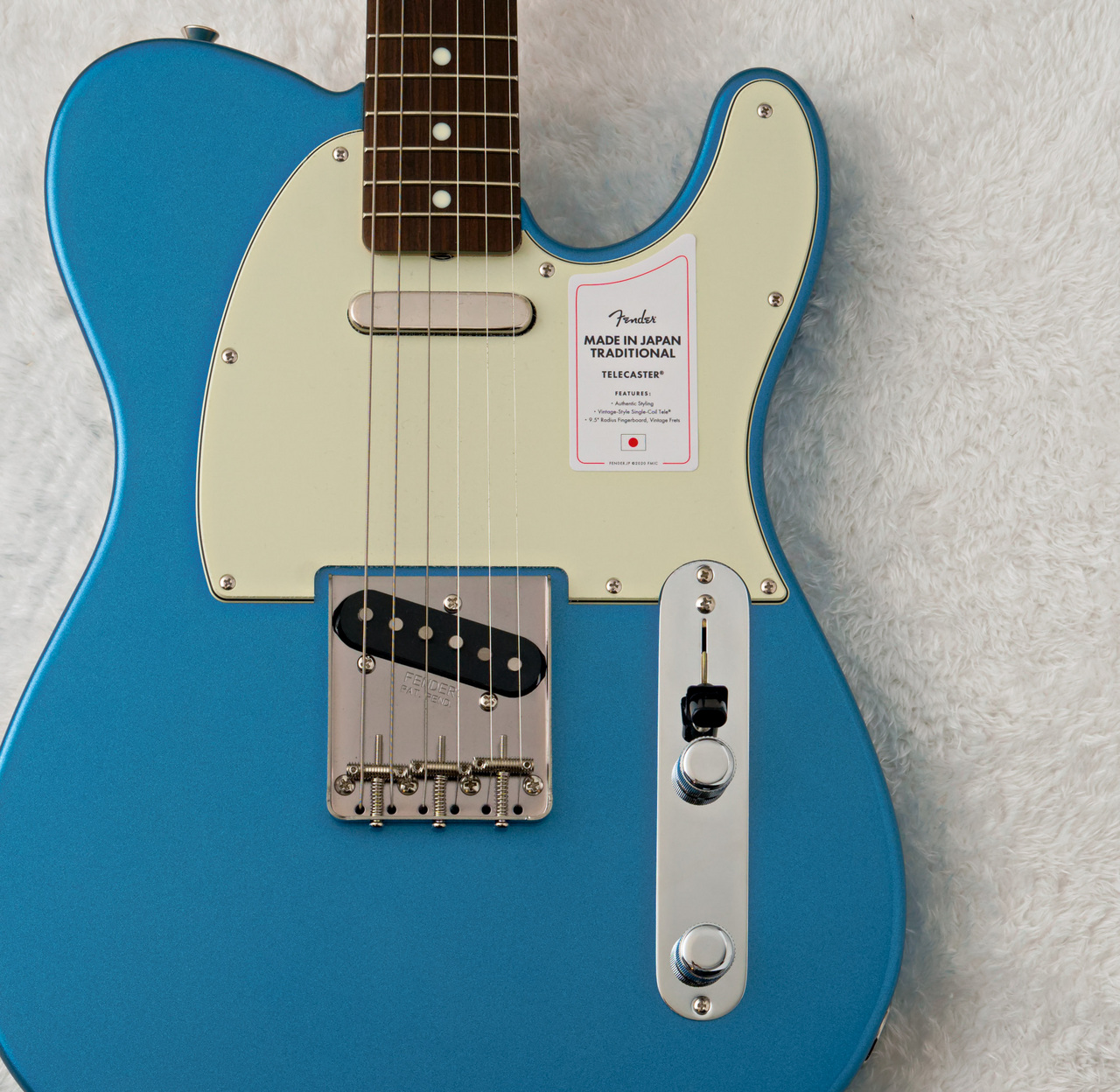 Fender MIJ TradII 60s Telecaster LPB 未使用 Fender MIJ TRADITIONAL II 60S TELECASTER Lake Placid Blue / LPB