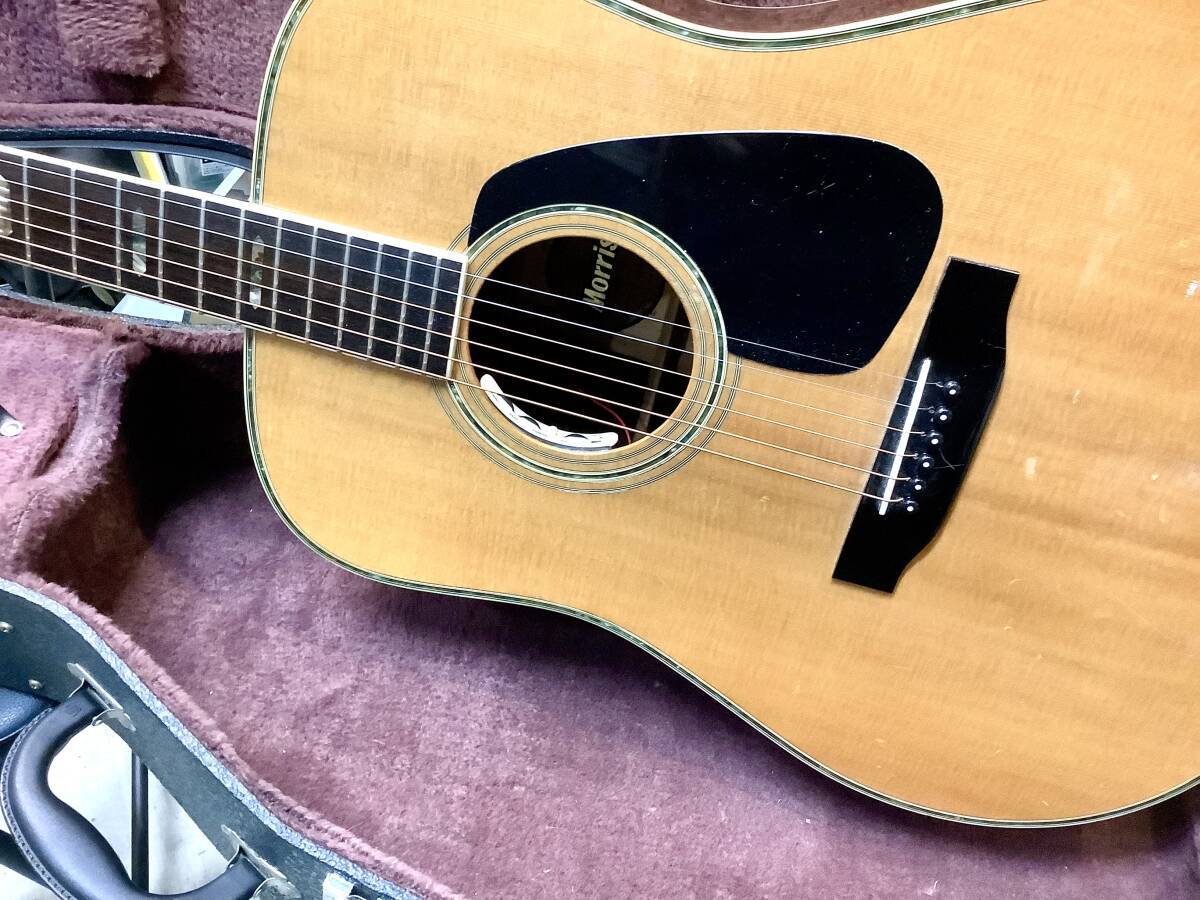Morris W-50 ハカランダ合板 with B-BAND Pickup モーリス W50