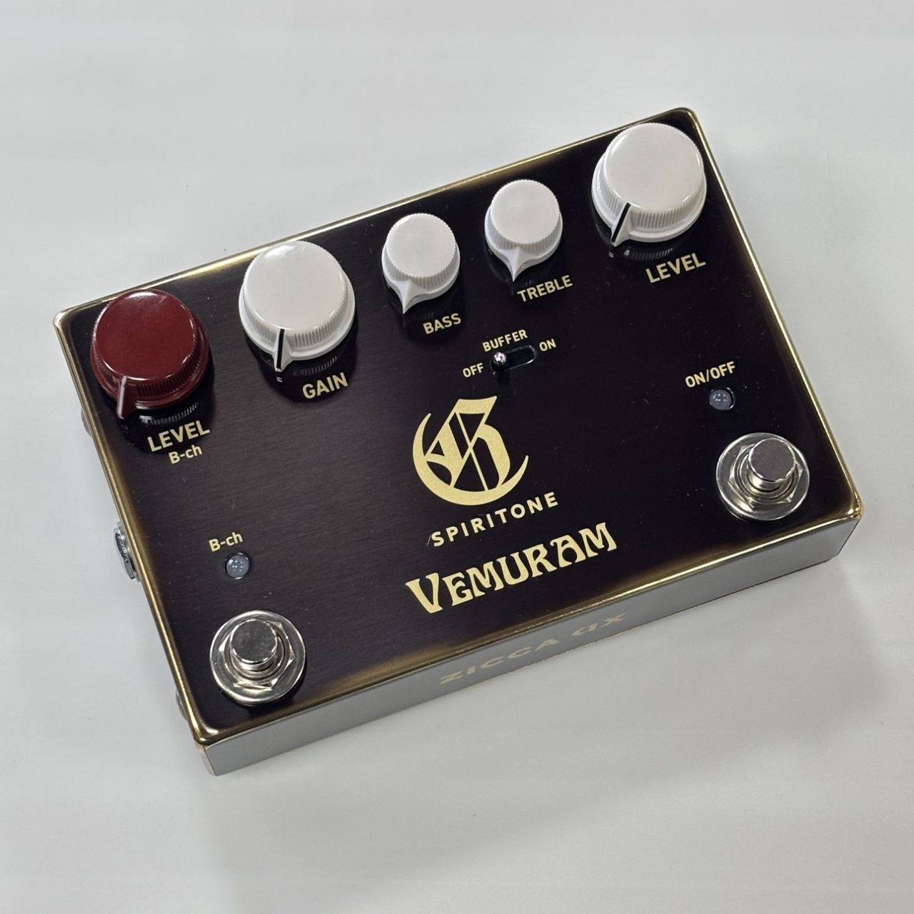 VEMURAM Spiritone 未使用品 VEMURAM SPIRITONE Charシグネチャー オーバードライブペダル【S/N