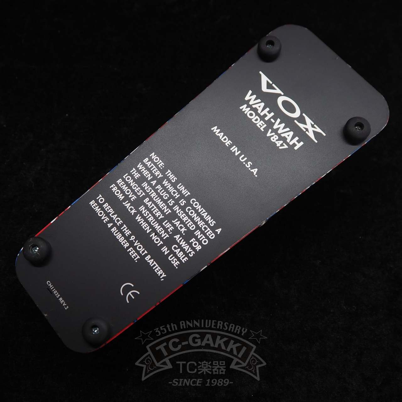 VOX V847 Wah Wah Pedal (Union Jack Ver.) Mod.（中古）【楽器