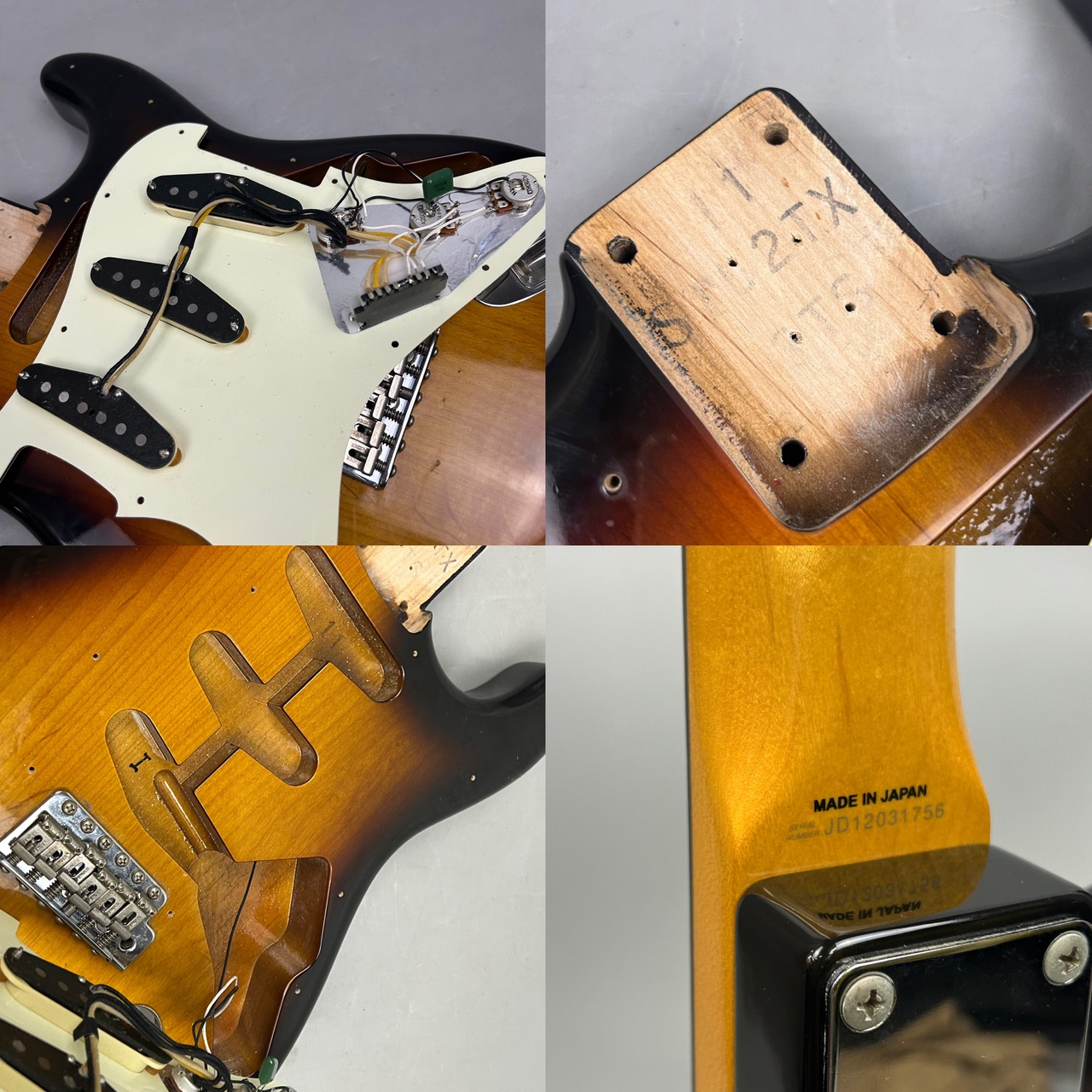 Fender Japan ST62-TX 3TS 2012年製 （中古/送料無料）【楽器