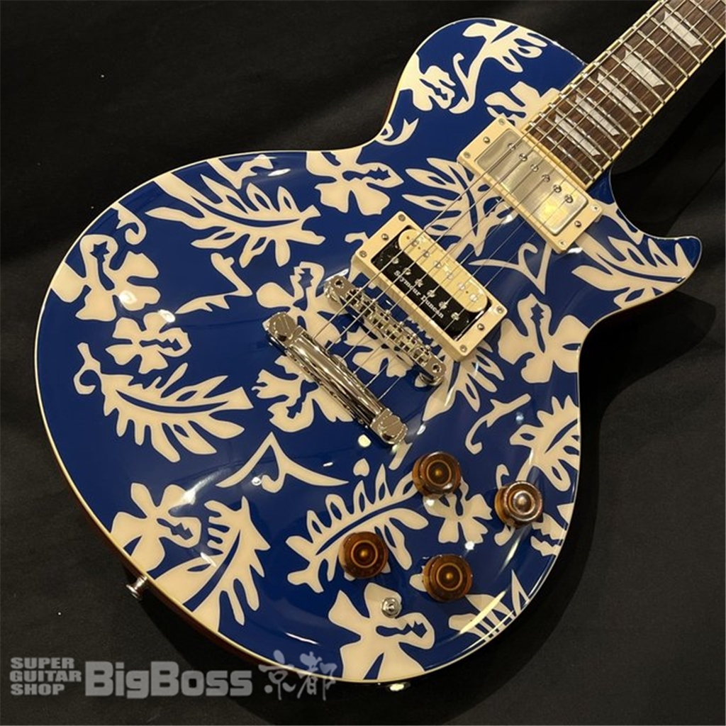 EDWARDS/エレキ KEN YOKOYAMA E-MA-98 ALOHA KEN Blue & White-Aloha