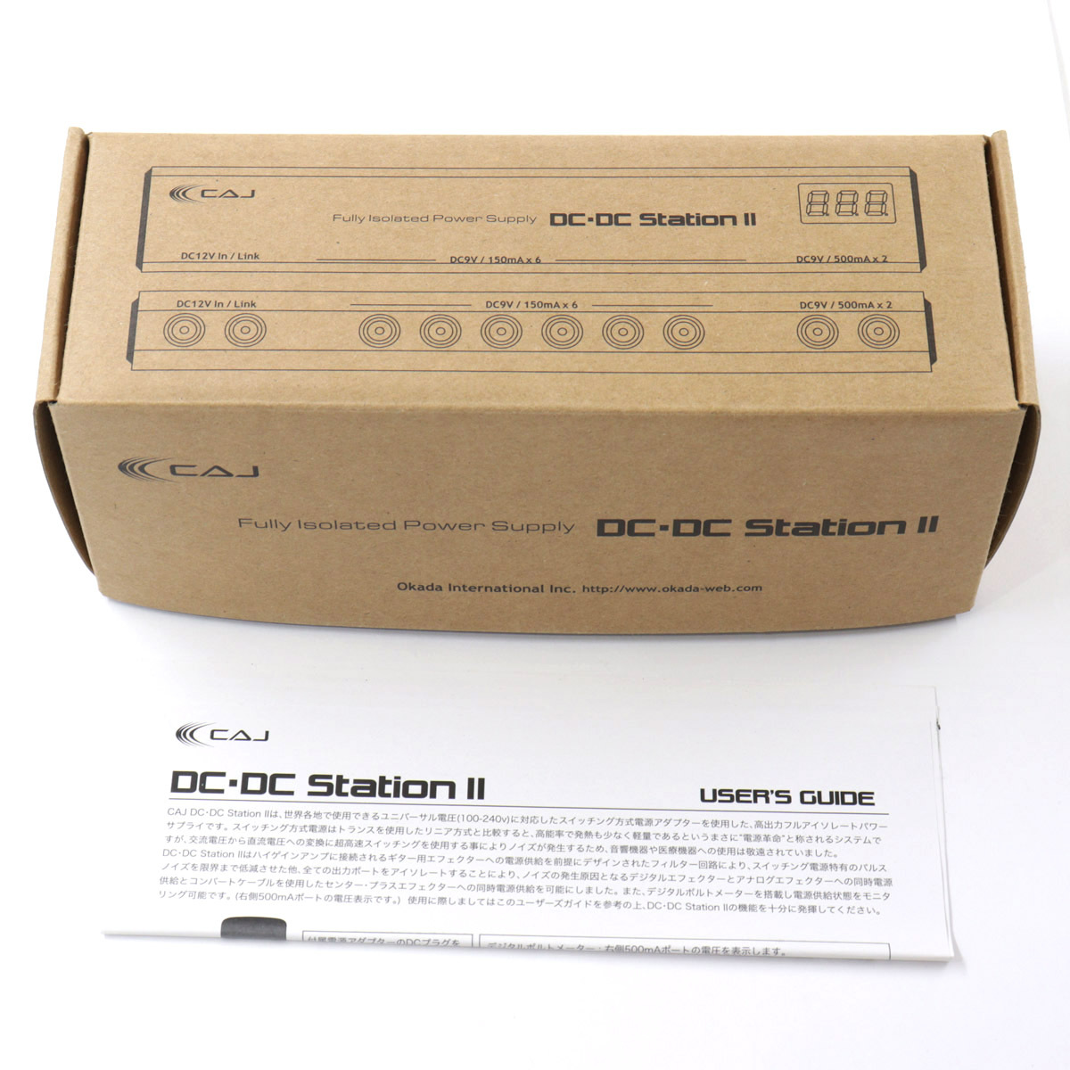 ほぼ新品　動作確認済み　CAJ DC-DC Station II 付属品あり CAJ DC/DC Station II Full Isolated Power Supply フルアイソ