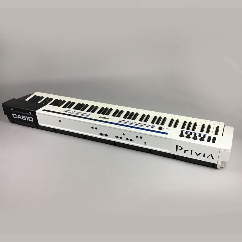 カシオ Privia PX-5SWE 電子ピアノ 象牙調/黒檀調鍵盤-
