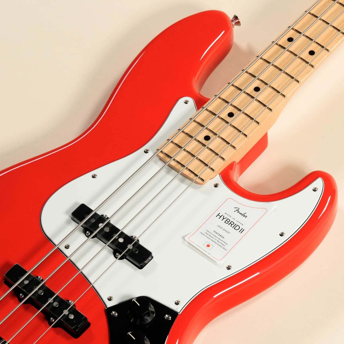 Fender Made in Japan Made in Japan Hybrid II Jazz Bass Maple