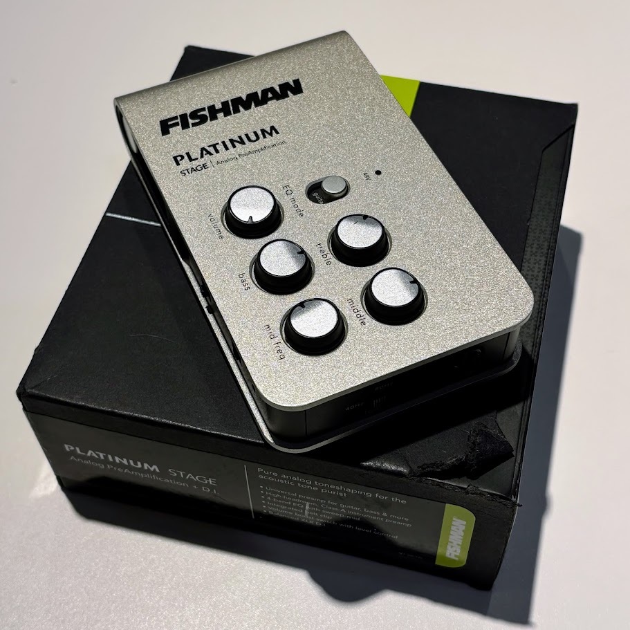 FISHMAN PLATINUM STAGE アコースティックギター エレキベース