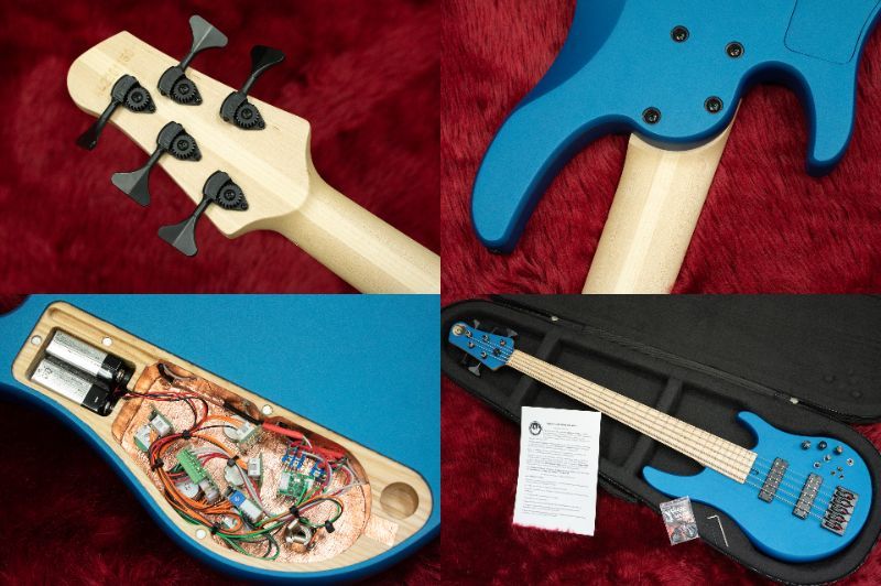 Swan Custom Basses Alpha Classic 5strings Electric Blue