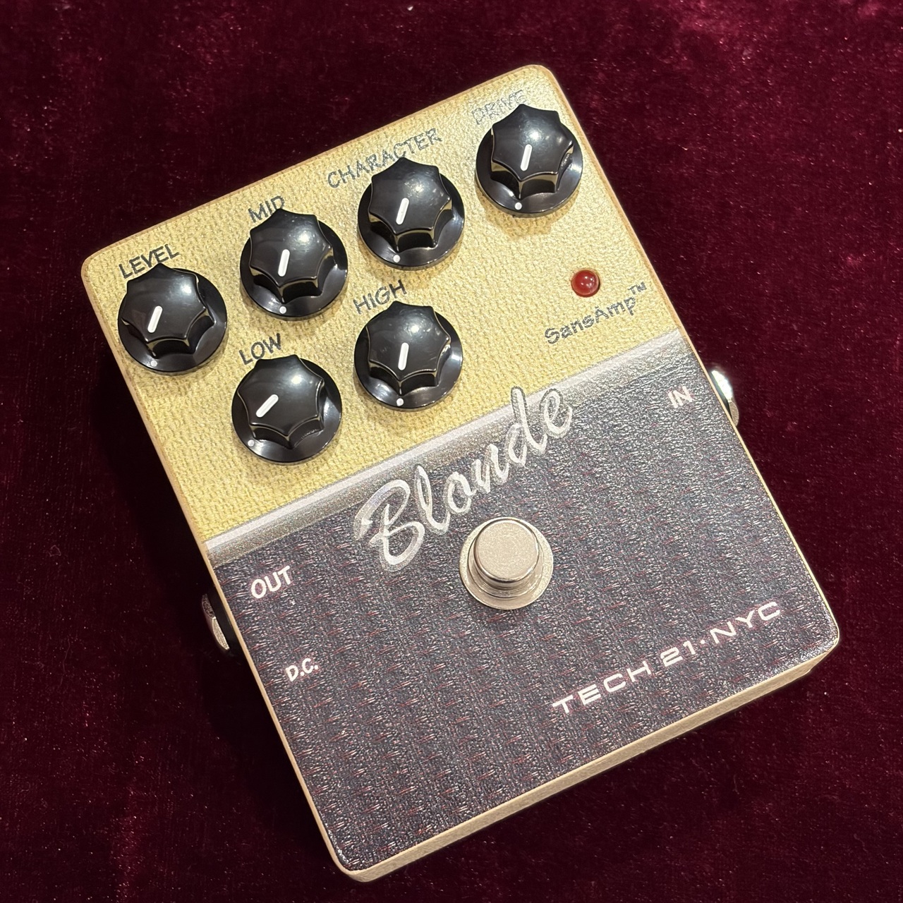 TECH21 SansAmp Blonde 動作確認済み 本体のみ TECH21 Sansamp Blonde（中古）【楽器検索デジマート】