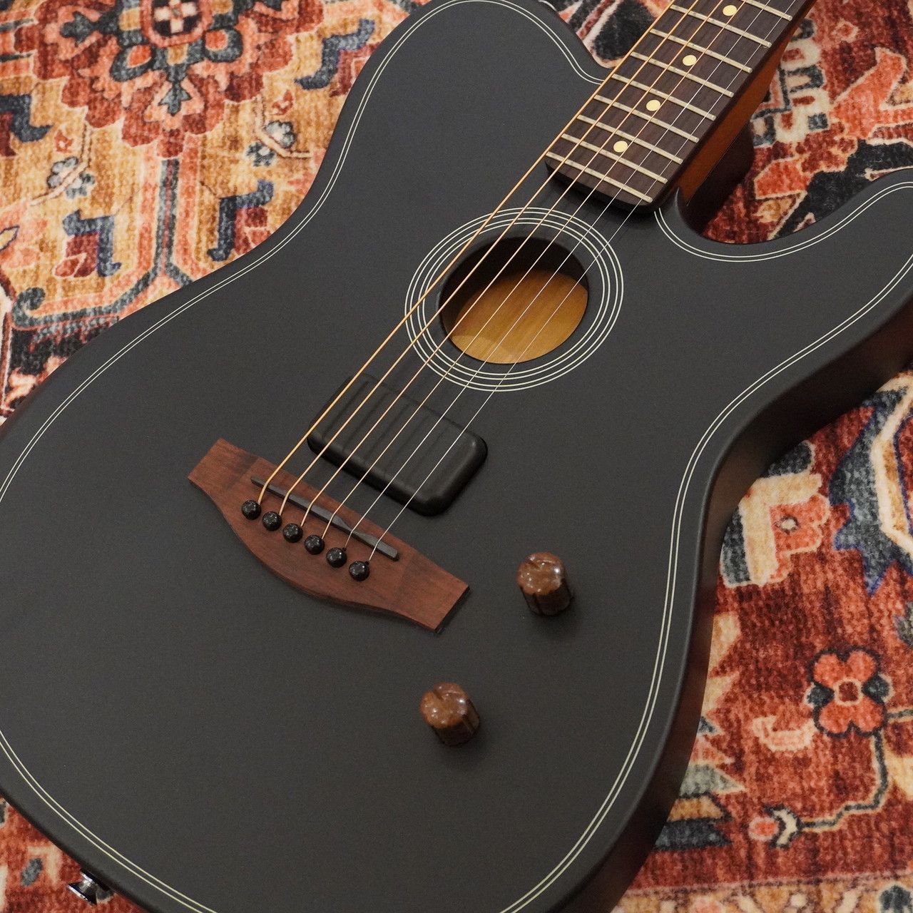 Fender Acoustasonic Standard Telecaster Black【旧価格!】【2025年製