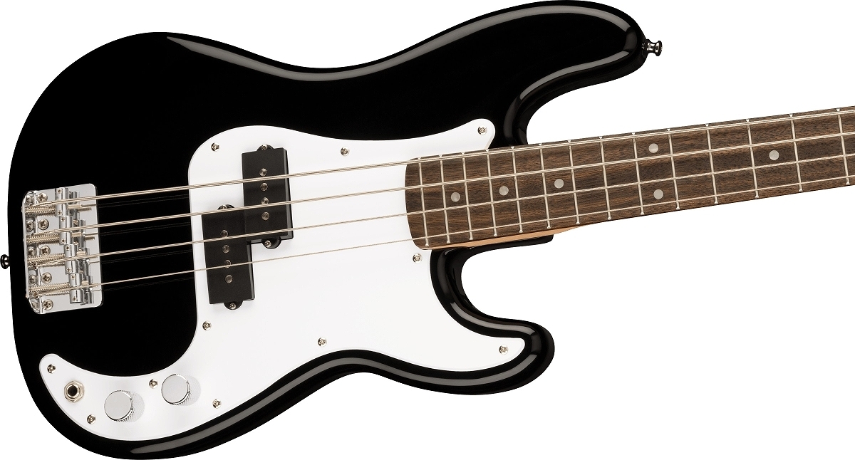 Squier by Fender Mini Precision Bass Laurel Fingerboard Black スク