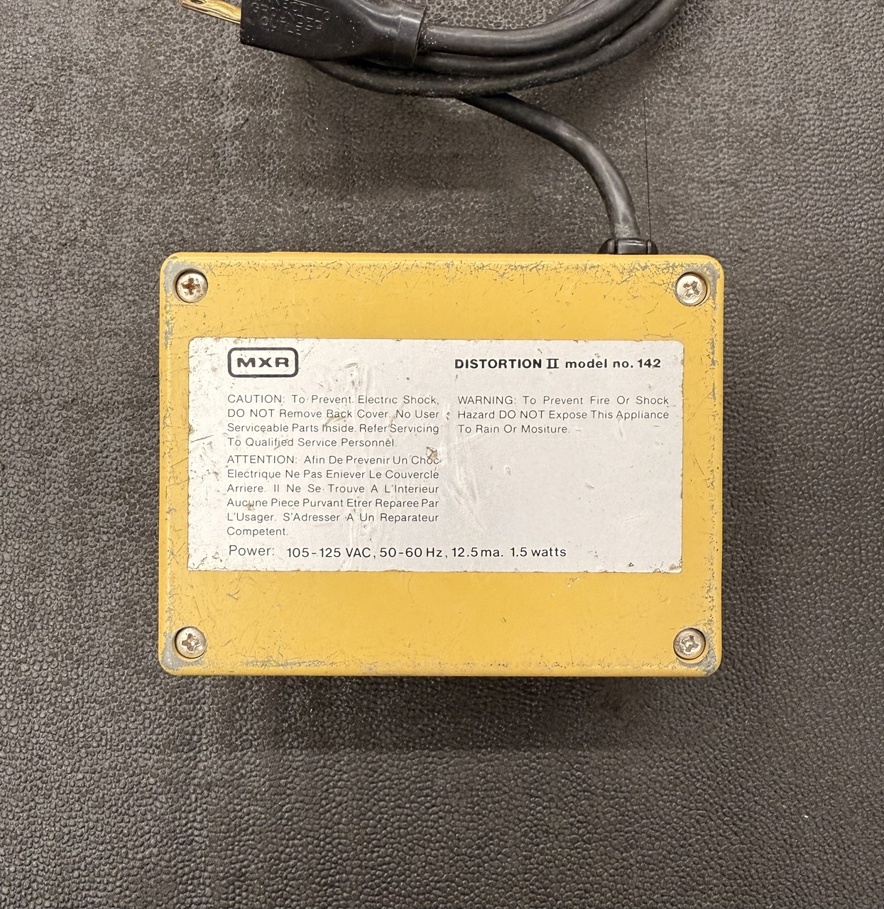 095A MRX distortion2 初期モデル【中古】 Yahoo!オークション -「mxr distortion ii」(ギター) (楽器、器材)の