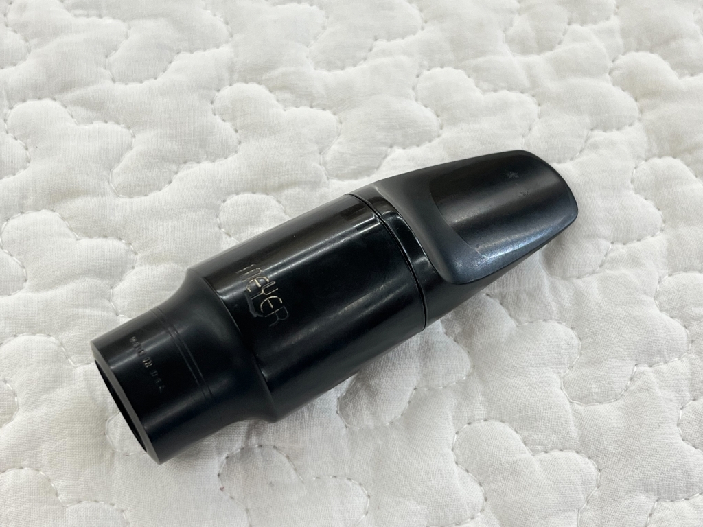 アルトサックスマウスピース　Meyer5MM　選定品　中古 MEYER Rubber 5MM アルトサックスマウスピース【中古】【サックス専門