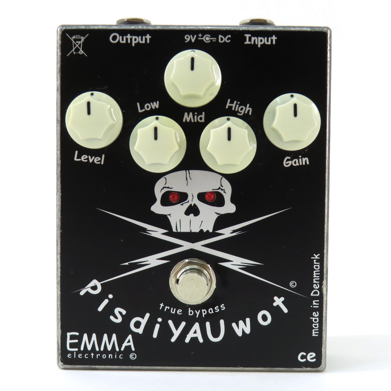 emma electronic PisdiYAUwot ギターエフェクター EMMA electronic PisdiYAUwot ディストーション 《エフェクター