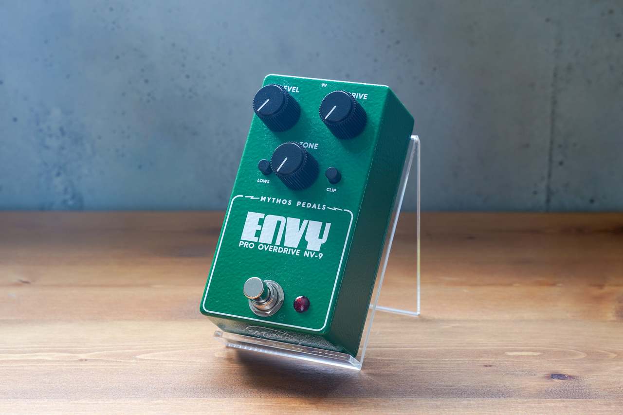 【美品　付属品完備】Mythos Pedals Envy NV-9 Mythos Pedals ENVY Pro Overdrive NV-9（ミソスペダル）オーバー