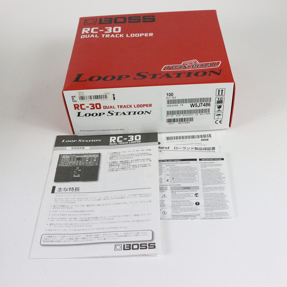 BOSS 【中古】 ルーパー ループステーション BOSS RC-30 LOOP STATION