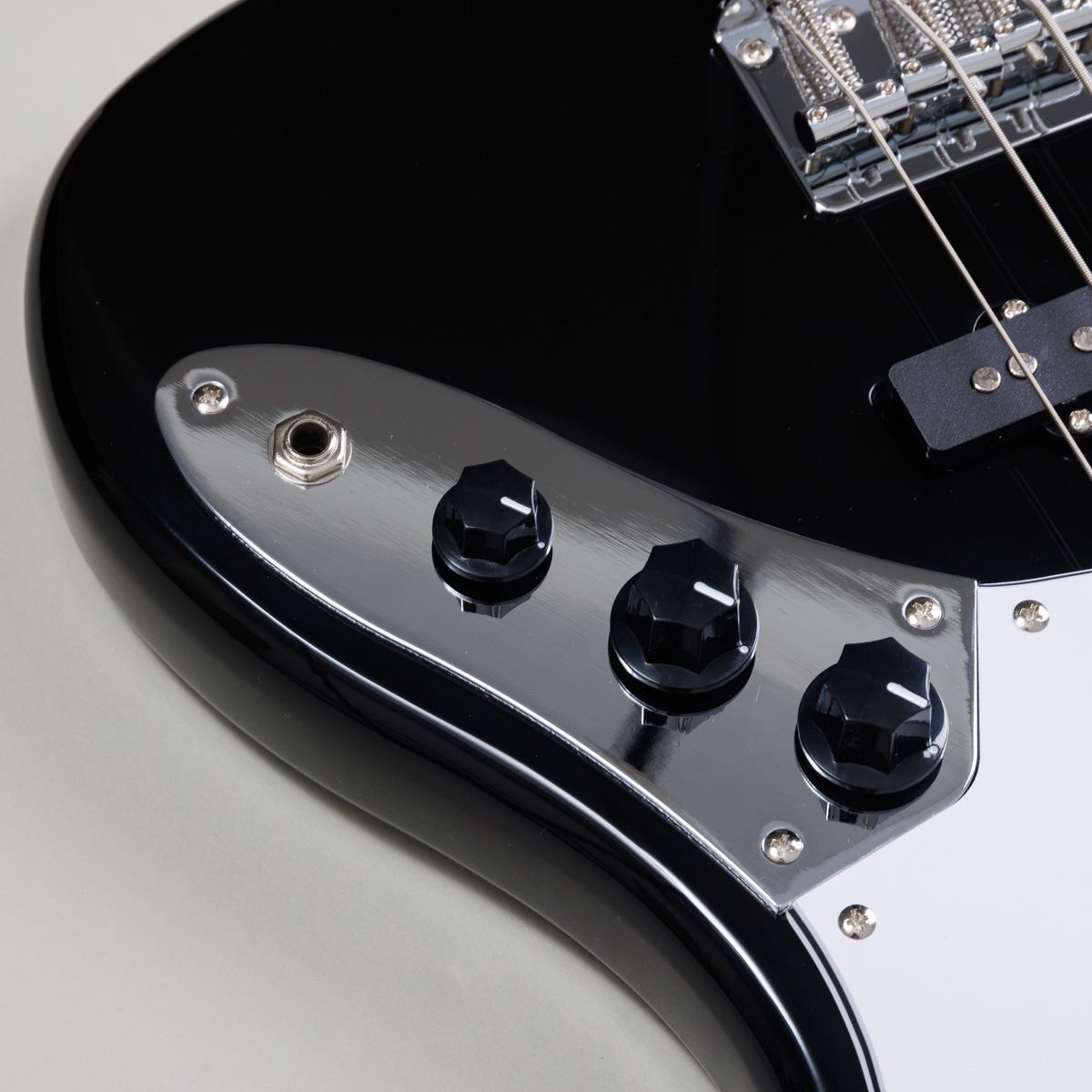 BUSKER'S BJB-Standard BLK ジャズベースタイプ ローステッドメイプル