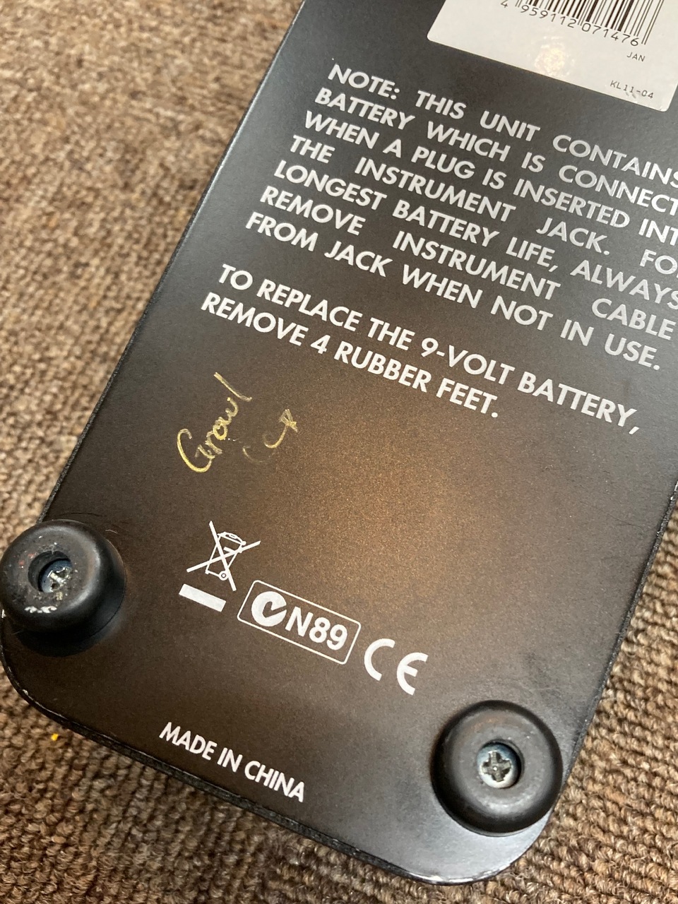 AKG mod growl wah ワウペダル ワウペダル – NINEVOLT