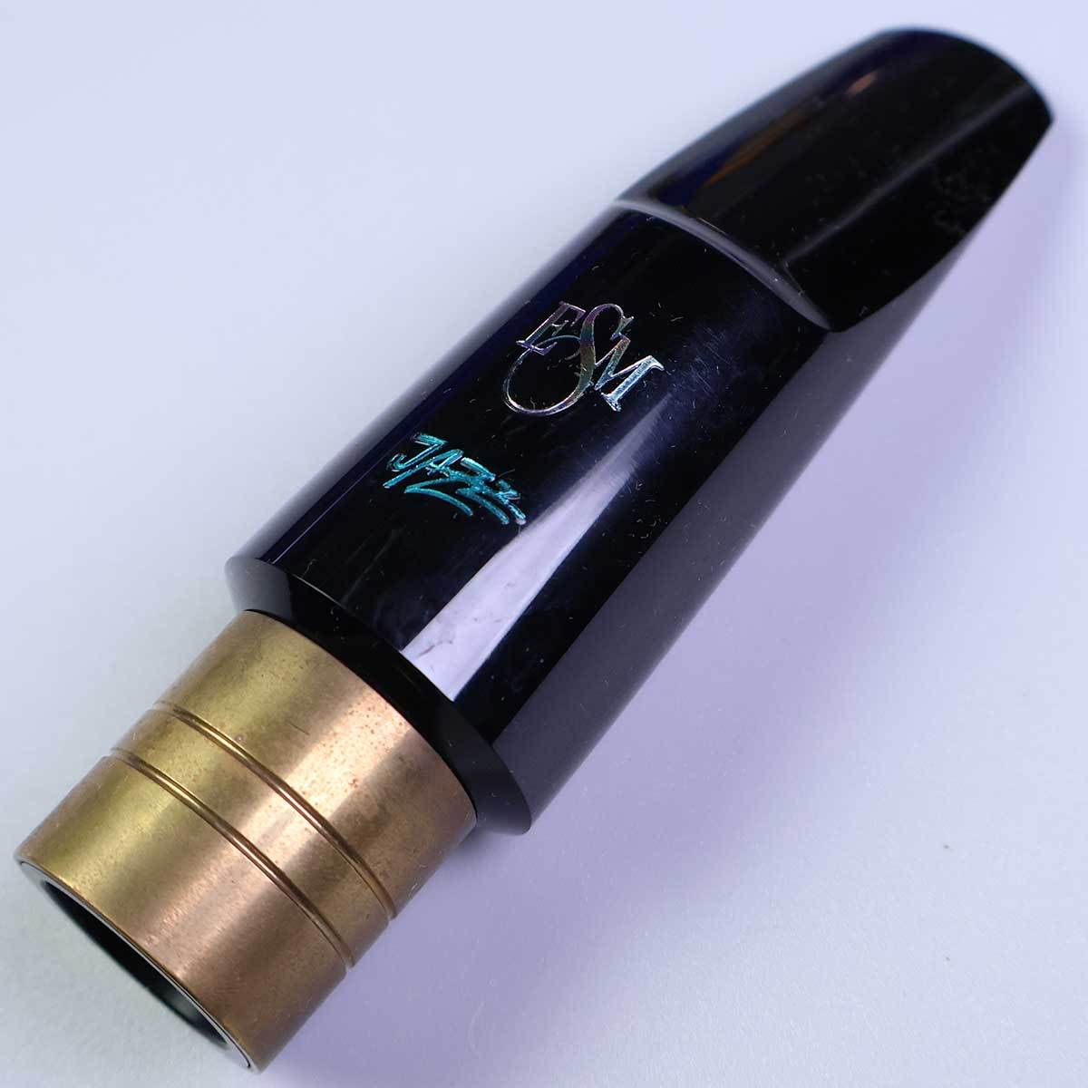 ESMテナーサックス用中古マウスピース　ジャズモデル　メタルリング付き　７ ESMテナーサックス用中古マウスピース ジャズモデル メタル