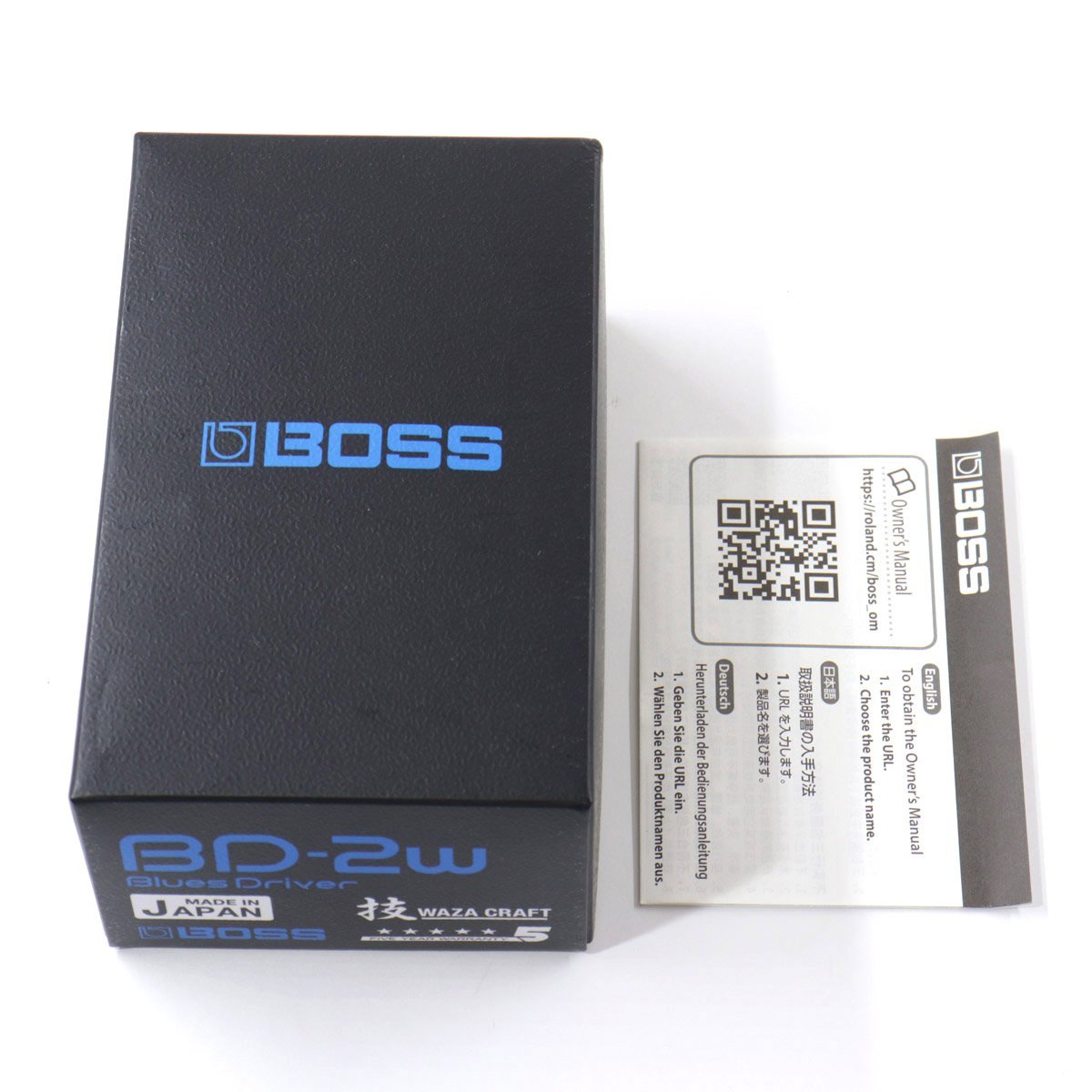 BOSS BD-2w Blues D 箱あり使用感あり。値引き交渉不可 BOSS 【BOSS×IKEBEコラボ：アクリルキーホルダープレゼント